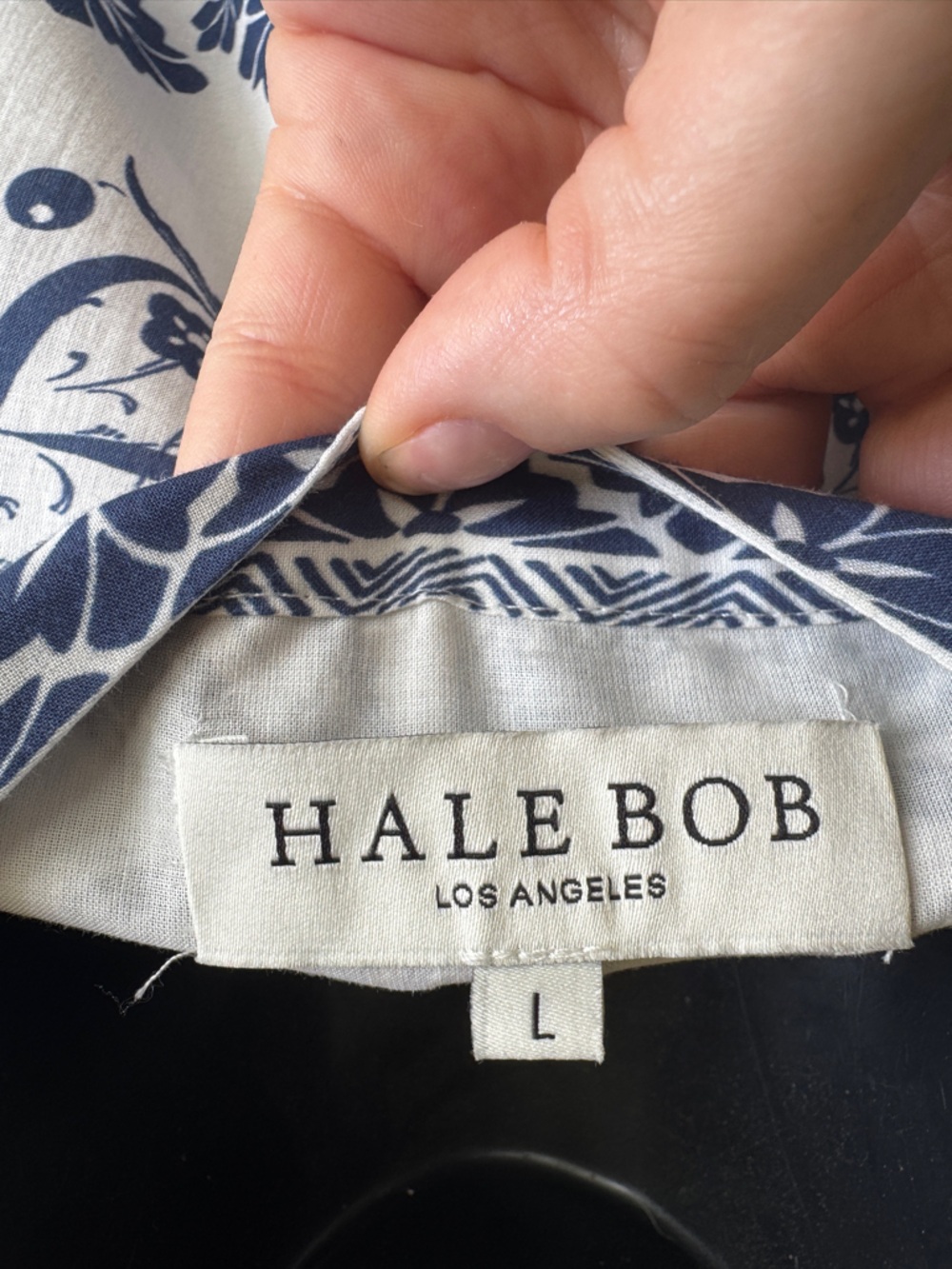 Hale Bob
Tiered Dress in Navy Size Large - Picture 7 of 14